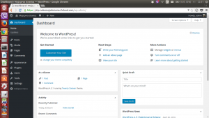 WordPress - Administratorski panel